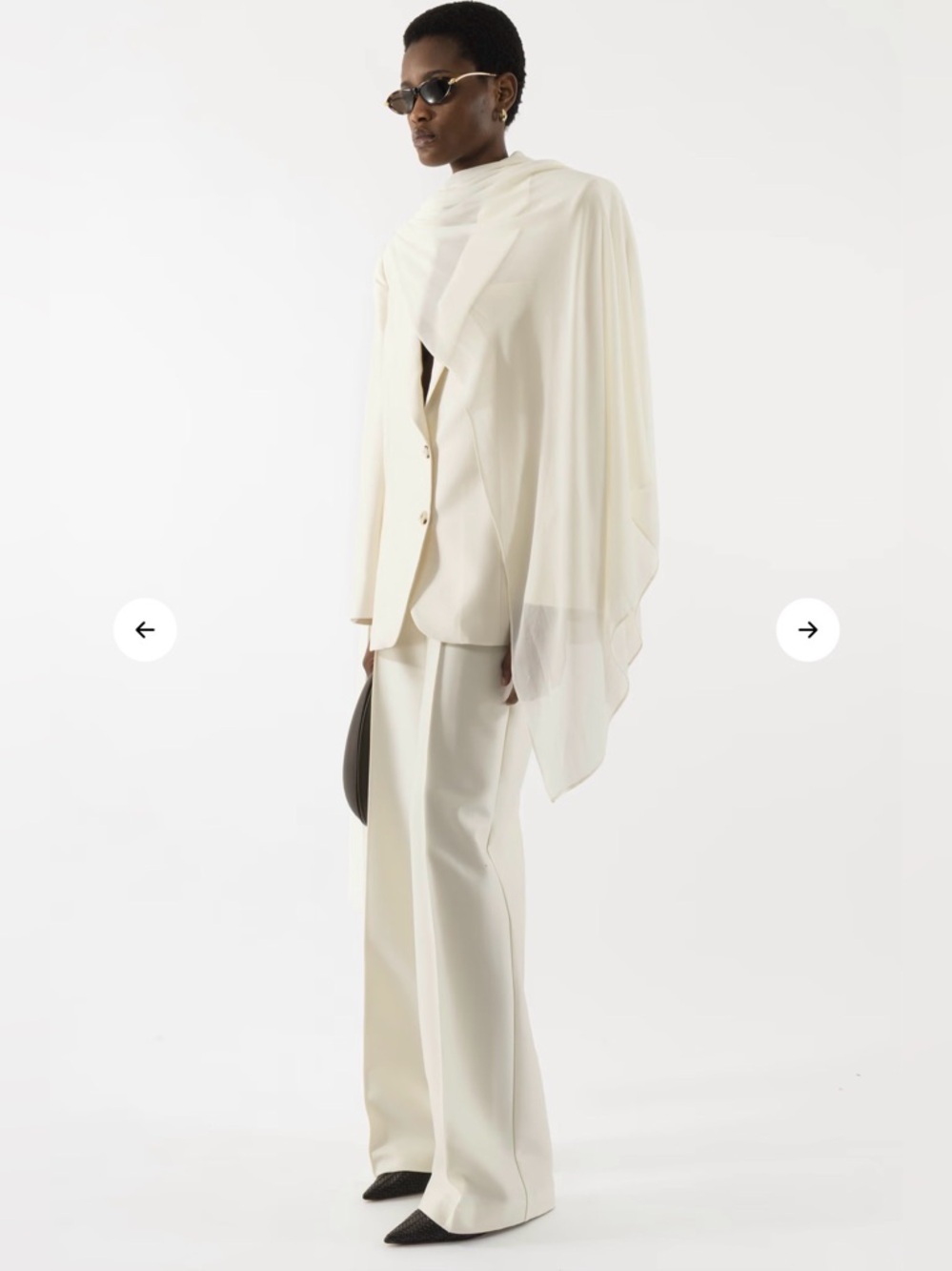 ARAKII LOW WAIST SILK PANT